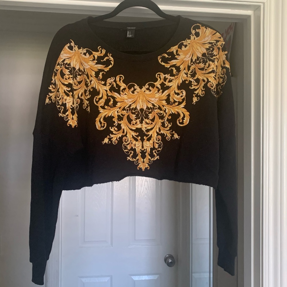 Forever 21 crop top sweater